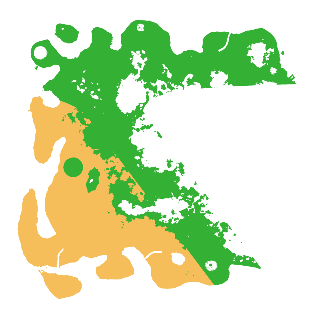 Biome Rust Map: Procedural Map, Size: 4300, Seed: 30493019