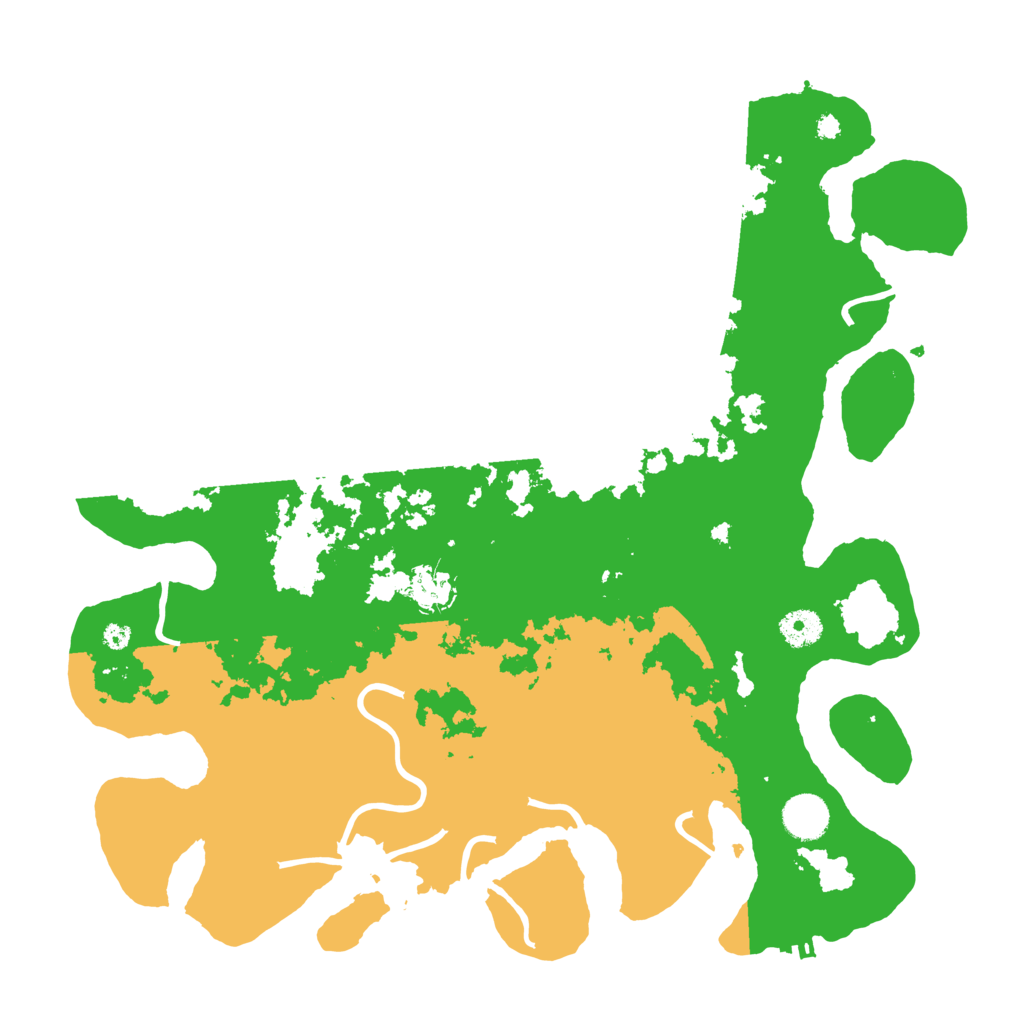 Biome Rust Map: Procedural Map, Size: 3900, Seed: 38826872