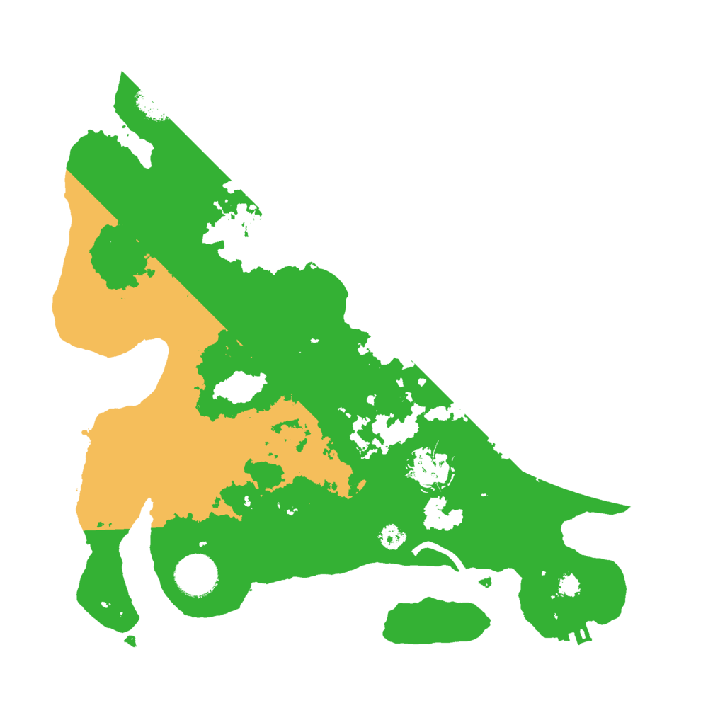 Biome Rust Map: Procedural Map, Size: 3000, Seed: 2427