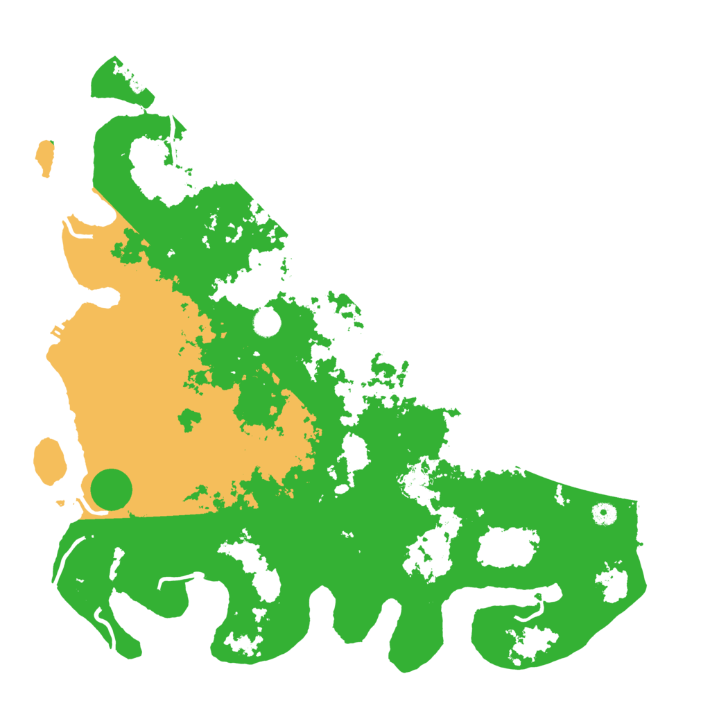 Biome Rust Map: Procedural Map, Size: 4500, Seed: 114237353