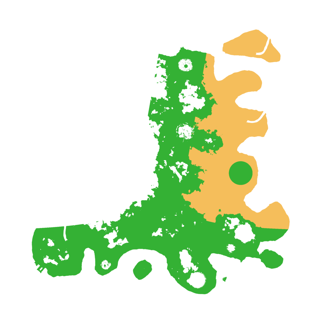 Biome Rust Map: Procedural Map, Size: 3500, Seed: 745415732