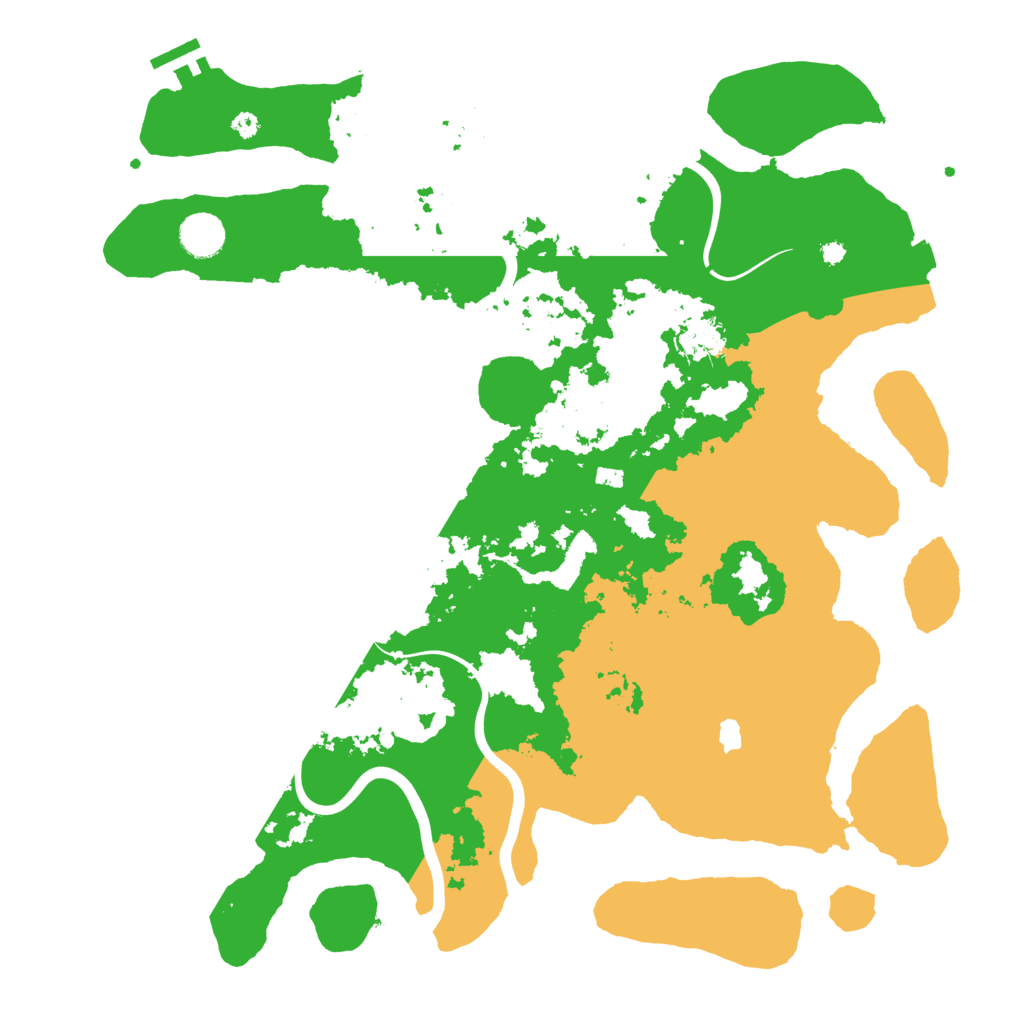 Biome Rust Map: Procedural Map, Size: 4000, Seed: 346764220