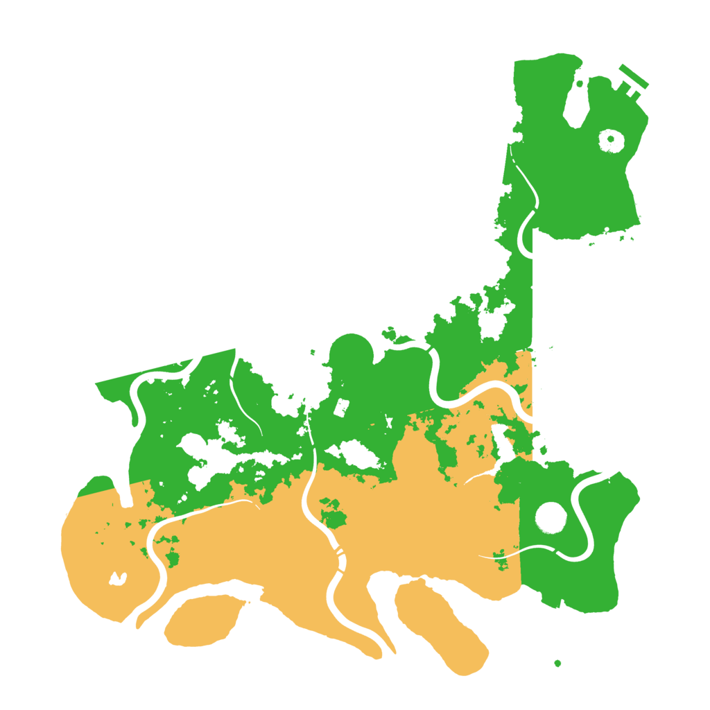 Biome Rust Map: Procedural Map, Size: 4250, Seed: 22062023