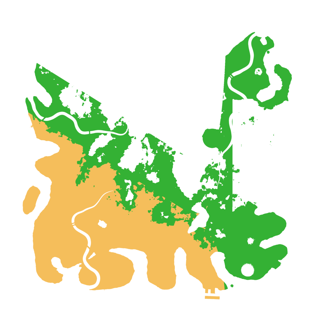 Biome Rust Map: Procedural Map, Size: 4250, Seed: 1208796470