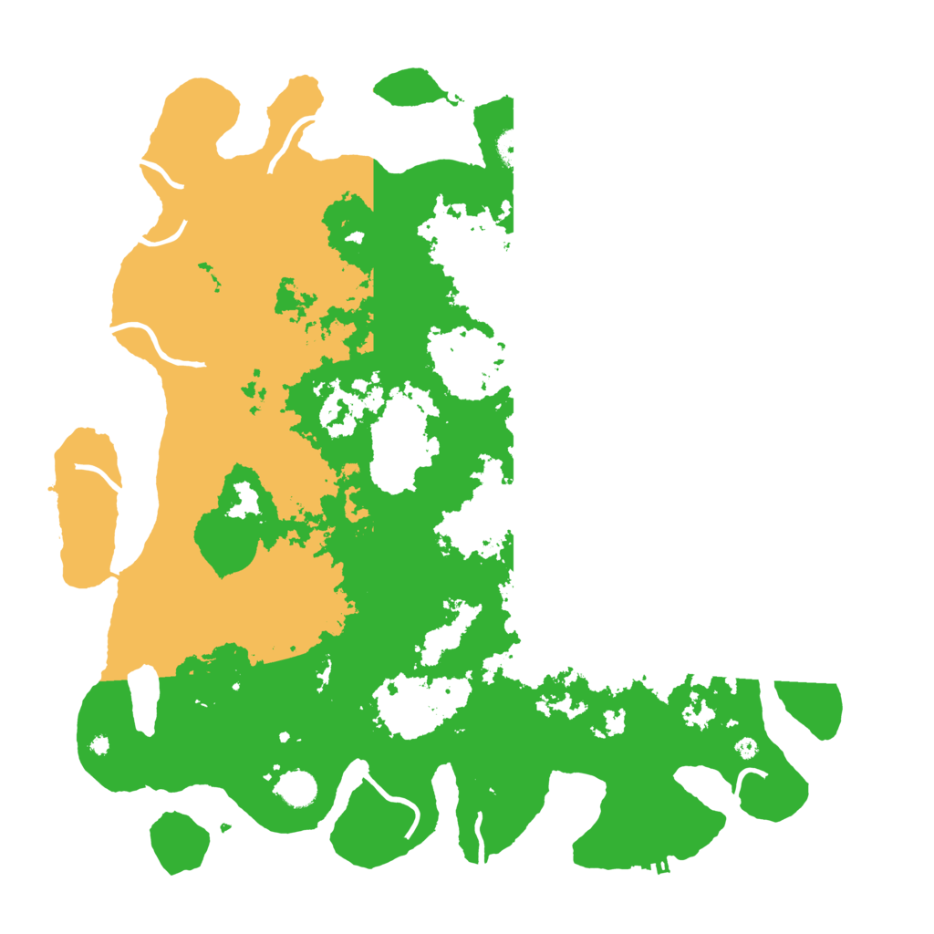 Biome Rust Map: Procedural Map, Size: 4500, Seed: 356182055