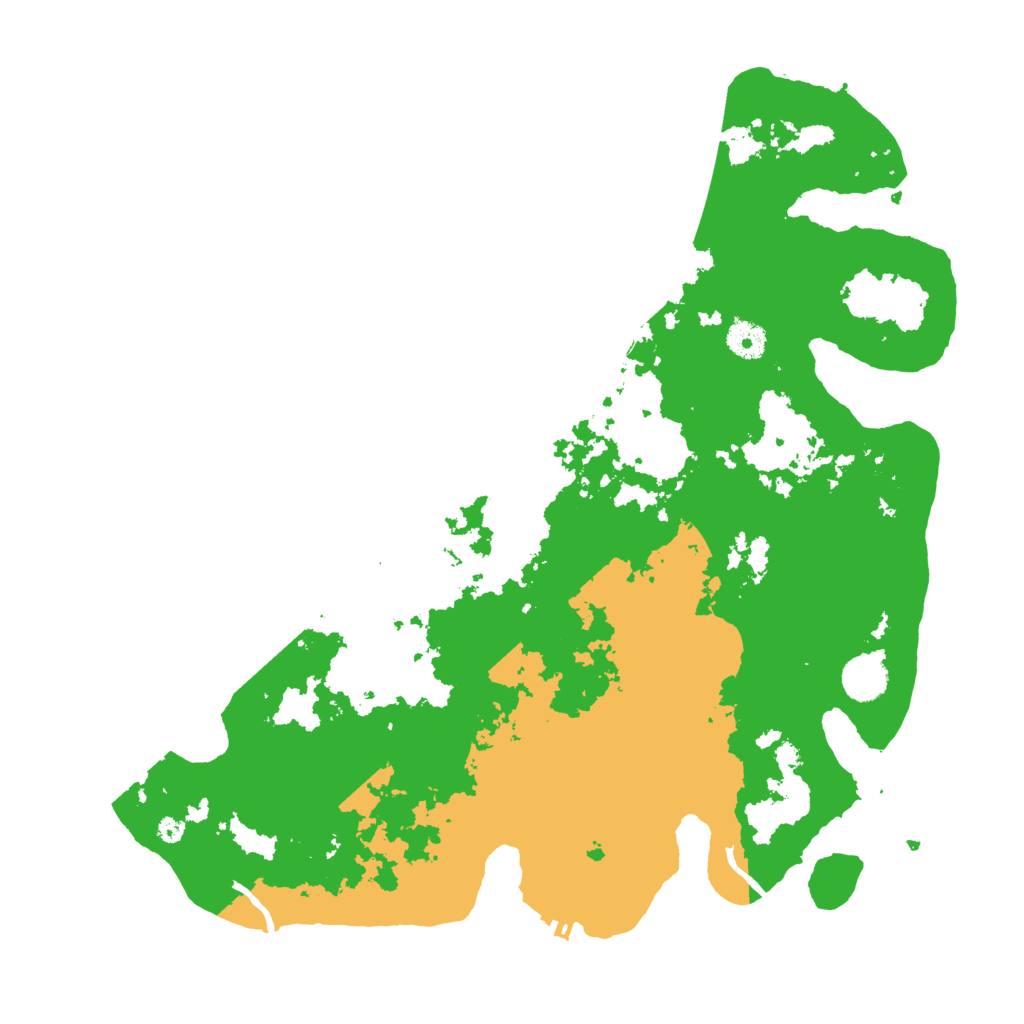 Biome Rust Map: Procedural Map, Size: 4000, Seed: 297654