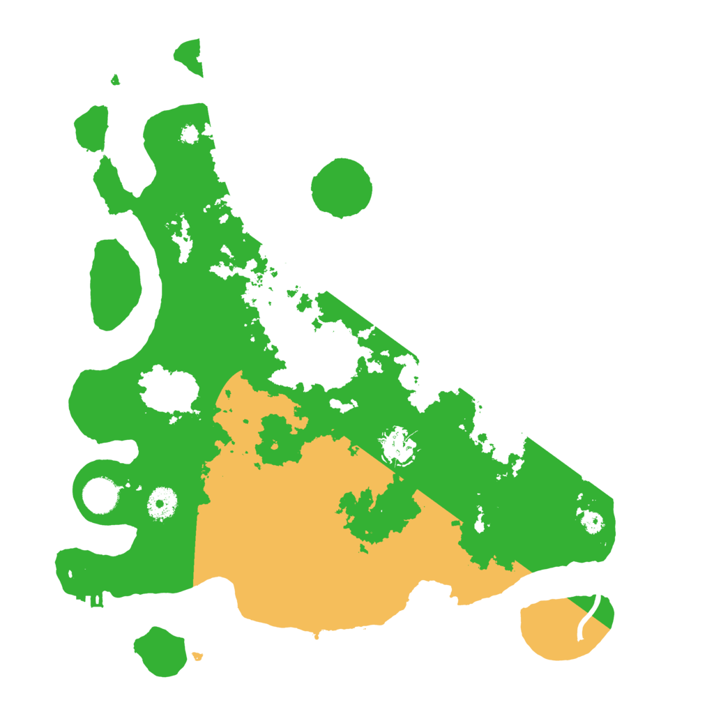 Biome Rust Map: Procedural Map, Size: 3500, Seed: 984568445