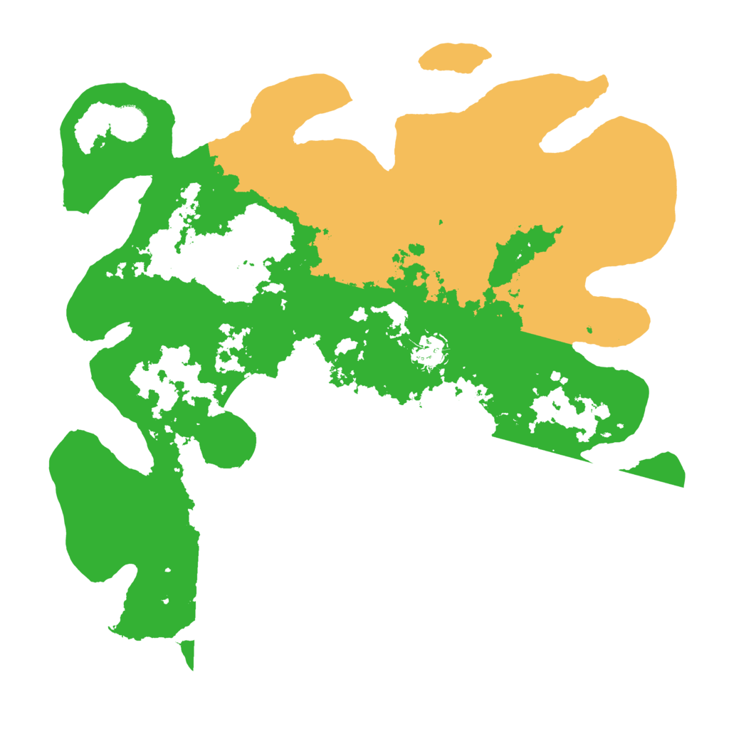 Biome Rust Map: Barren, Size: 3600, Seed: 27121573