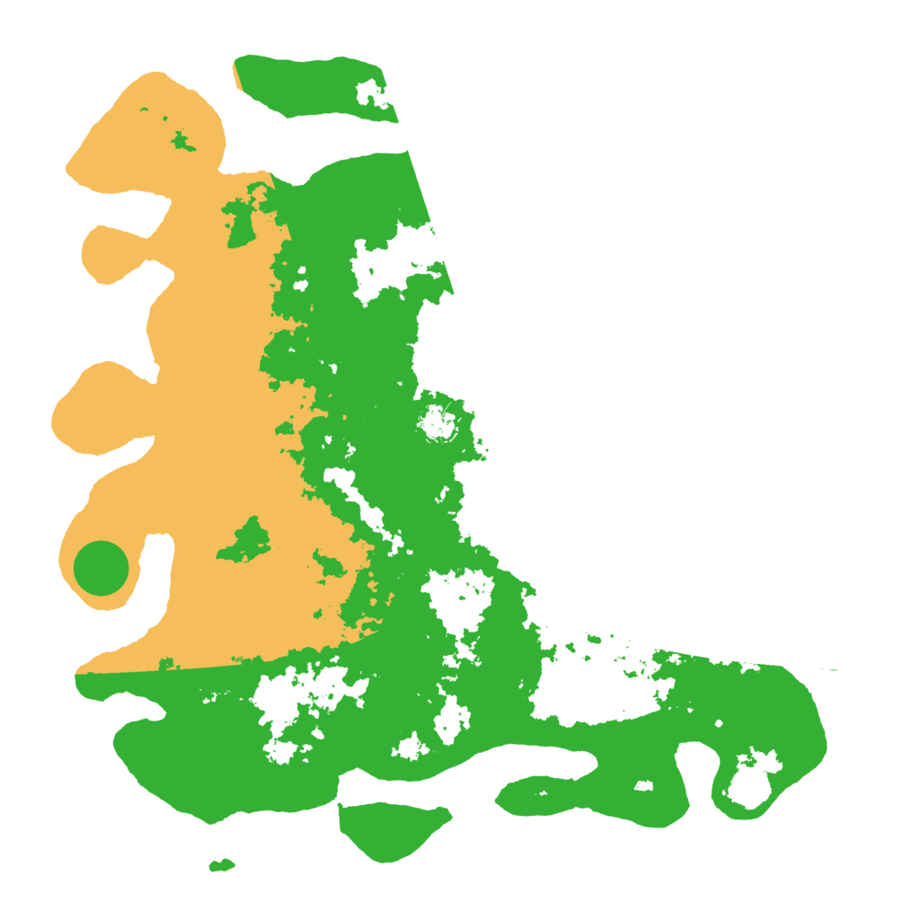 Biome Rust Map: Barren, Size: 4400, Seed: 97961426