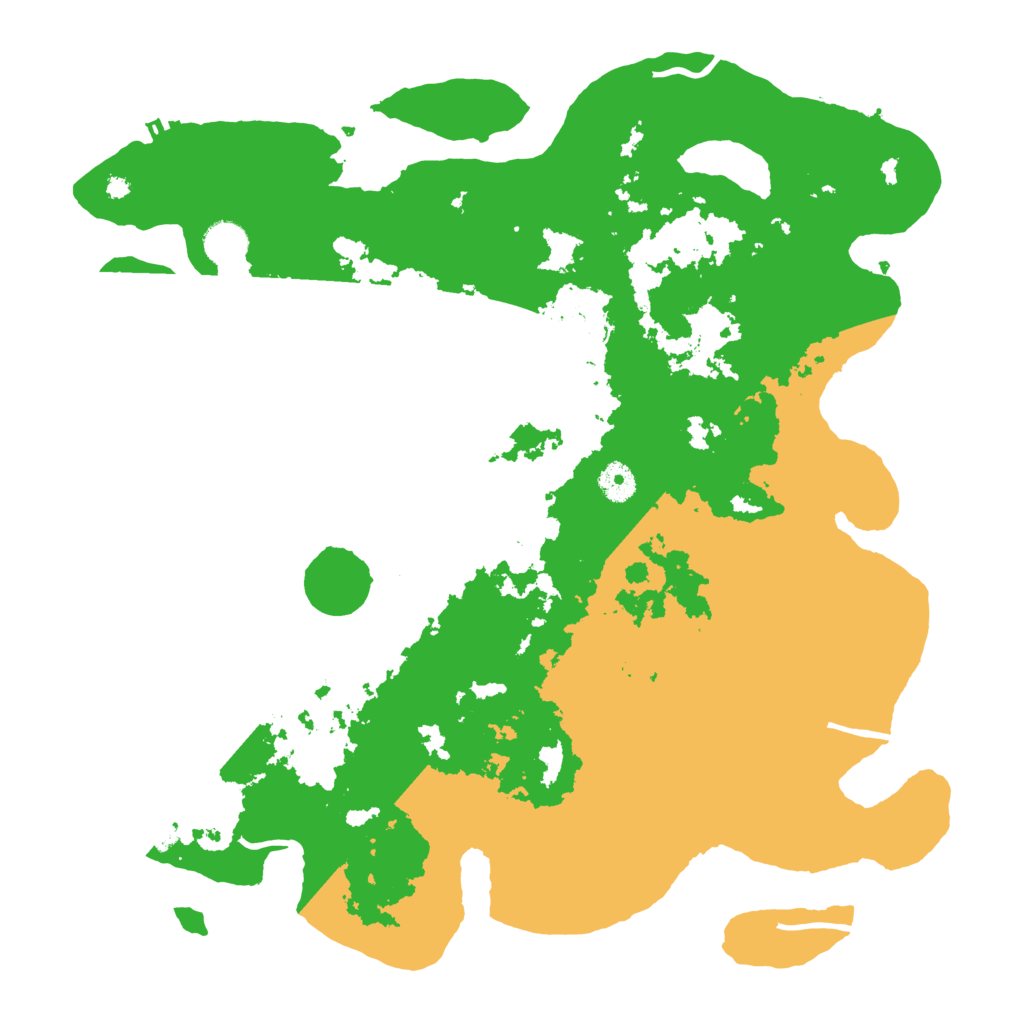 Biome Rust Map: Procedural Map, Size: 4100, Seed: 48038489