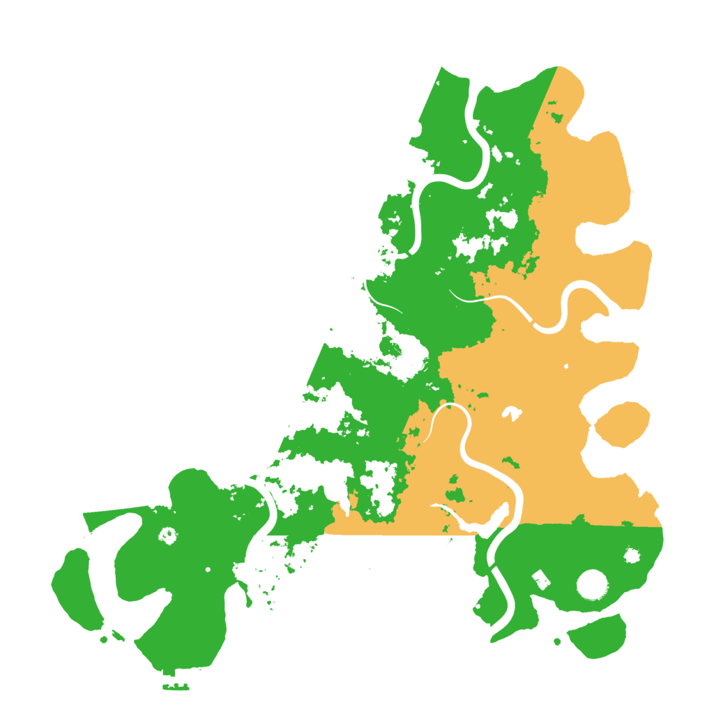 Biome Rust Map: Procedural Map, Size: 4100, Seed: 49063903