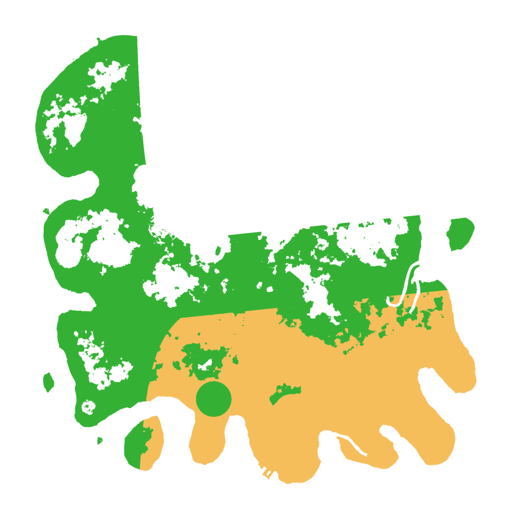 Biome Rust Map: Procedural Map, Size: 3850, Seed: 40497861