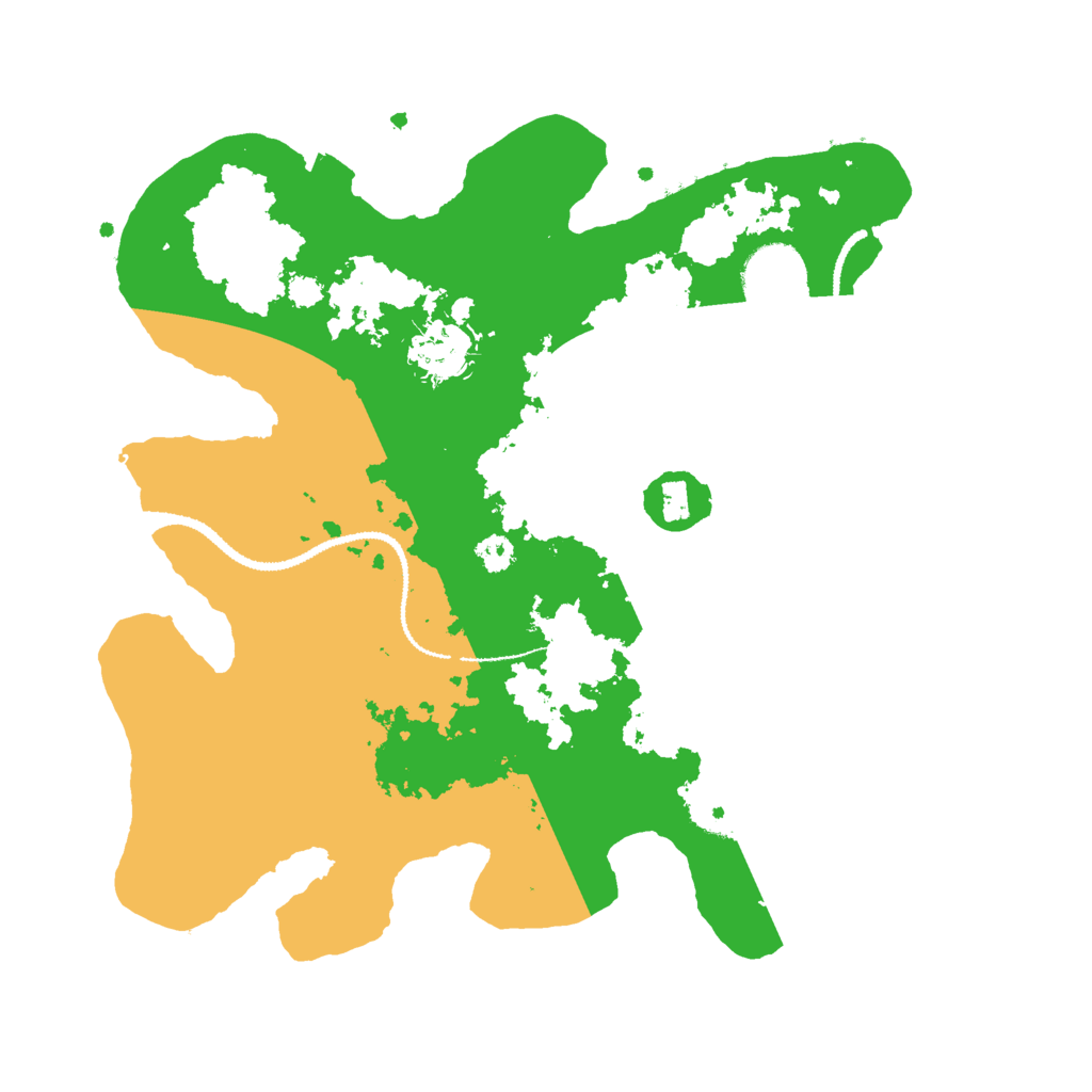 Biome Rust Map: Procedural Map, Size: 3000, Seed: 2067553727