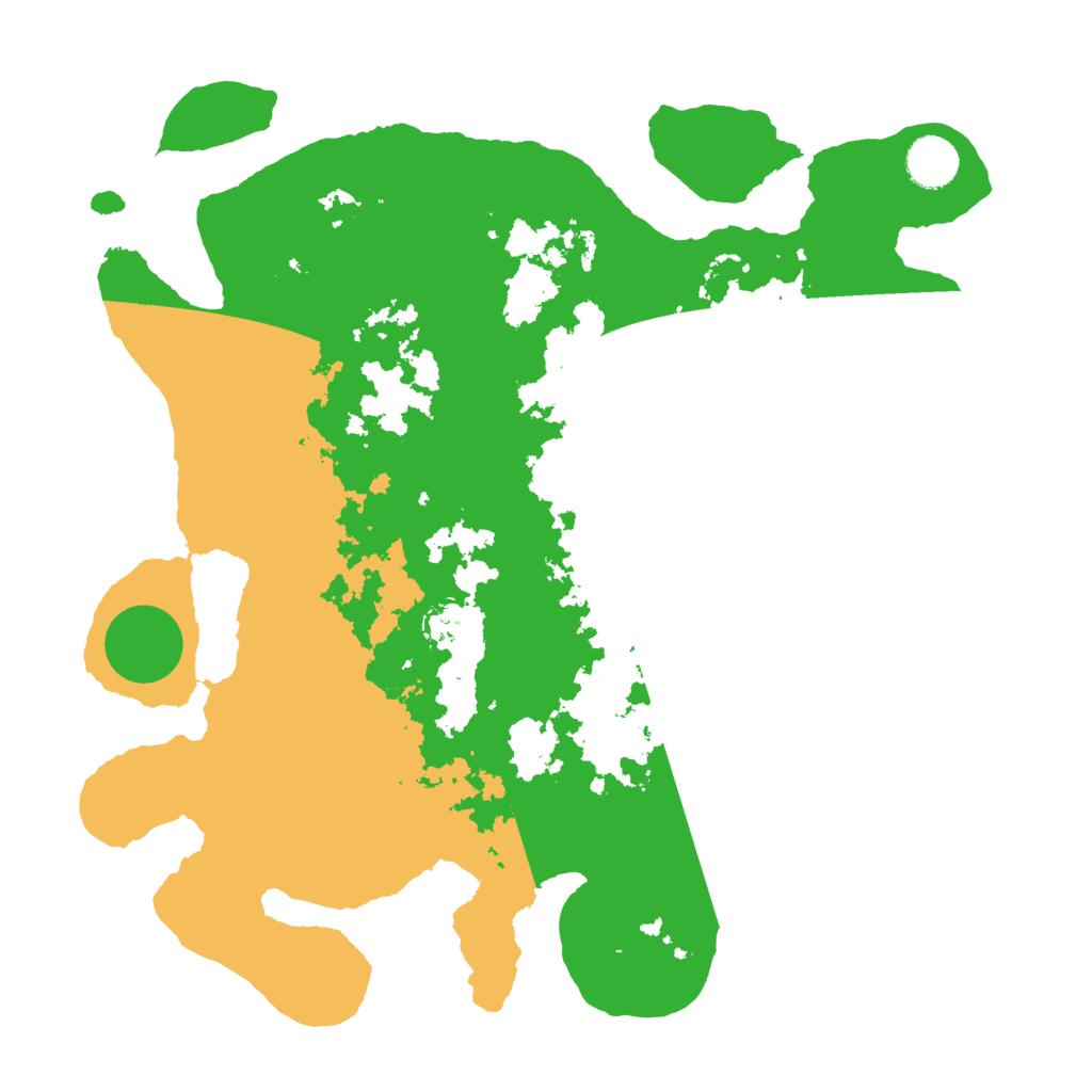 Biome Rust Map: Barren, Size: 3700, Seed: 669381444