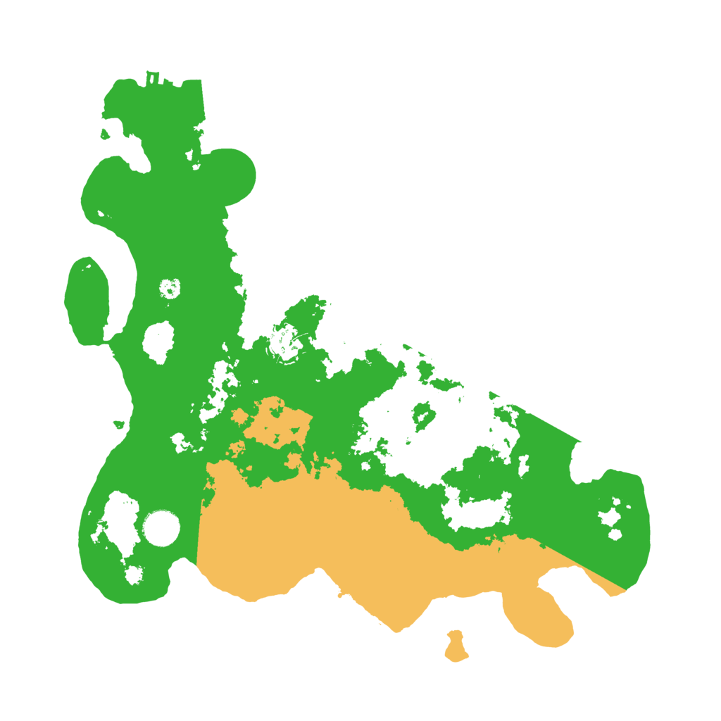 Biome Rust Map: Procedural Map, Size: 3500, Seed: 1874434998