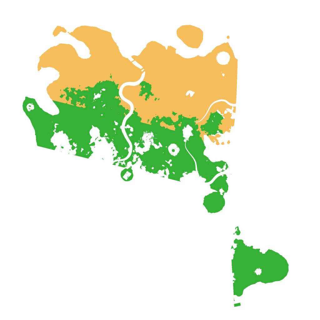 Biome Rust Map: Procedural Map, Size: 4250, Seed: 333769552