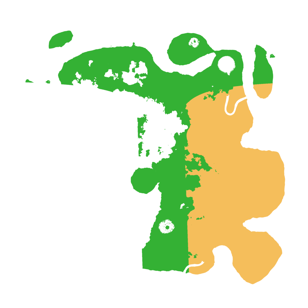 Biome Rust Map: Procedural Map, Size: 3250, Seed: 271223224