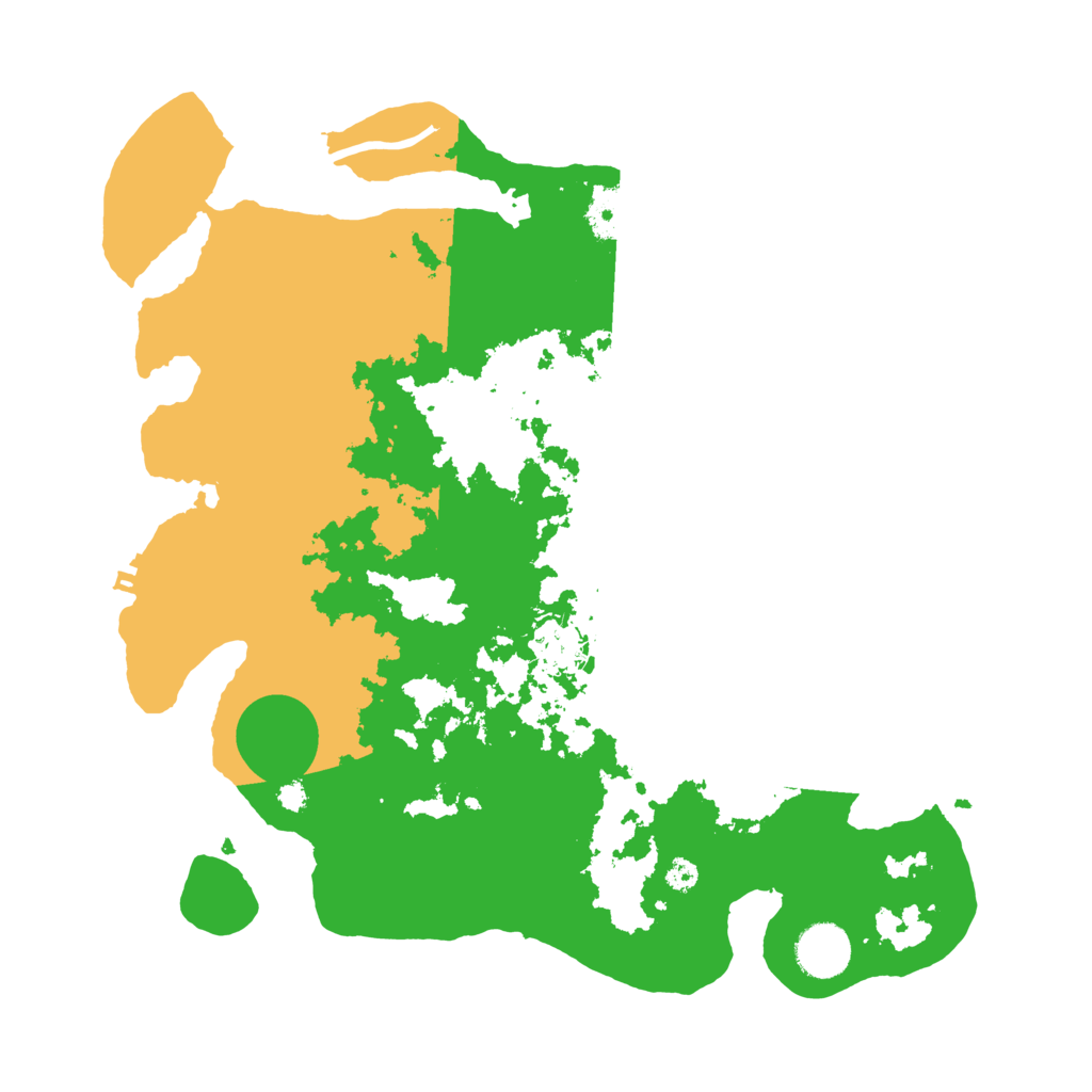 Biome Rust Map: Procedural Map, Size: 3500, Seed: 1654677290