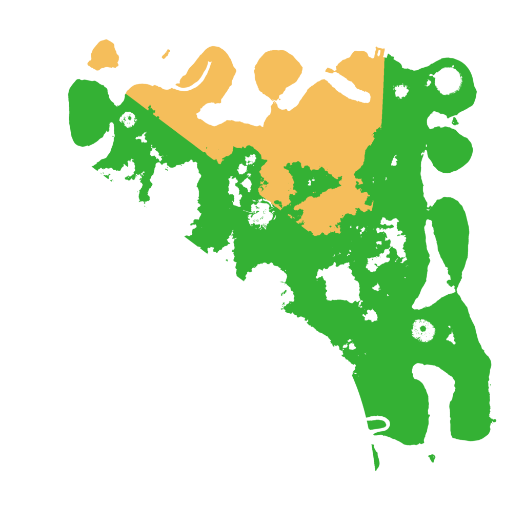 Biome Rust Map: Procedural Map, Size: 3500, Seed: 1846430152