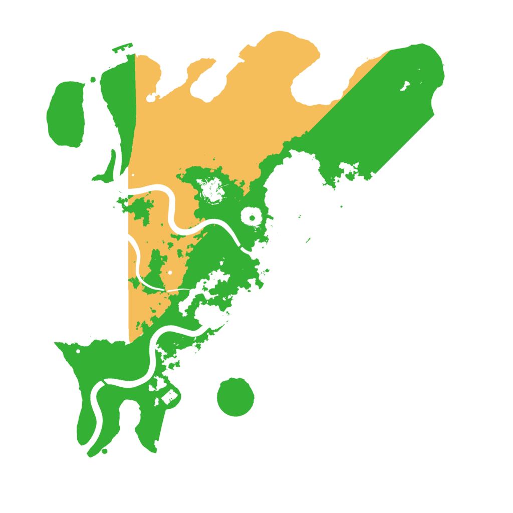 Biome Rust Map: Procedural Map, Size: 3750, Seed: 67025154