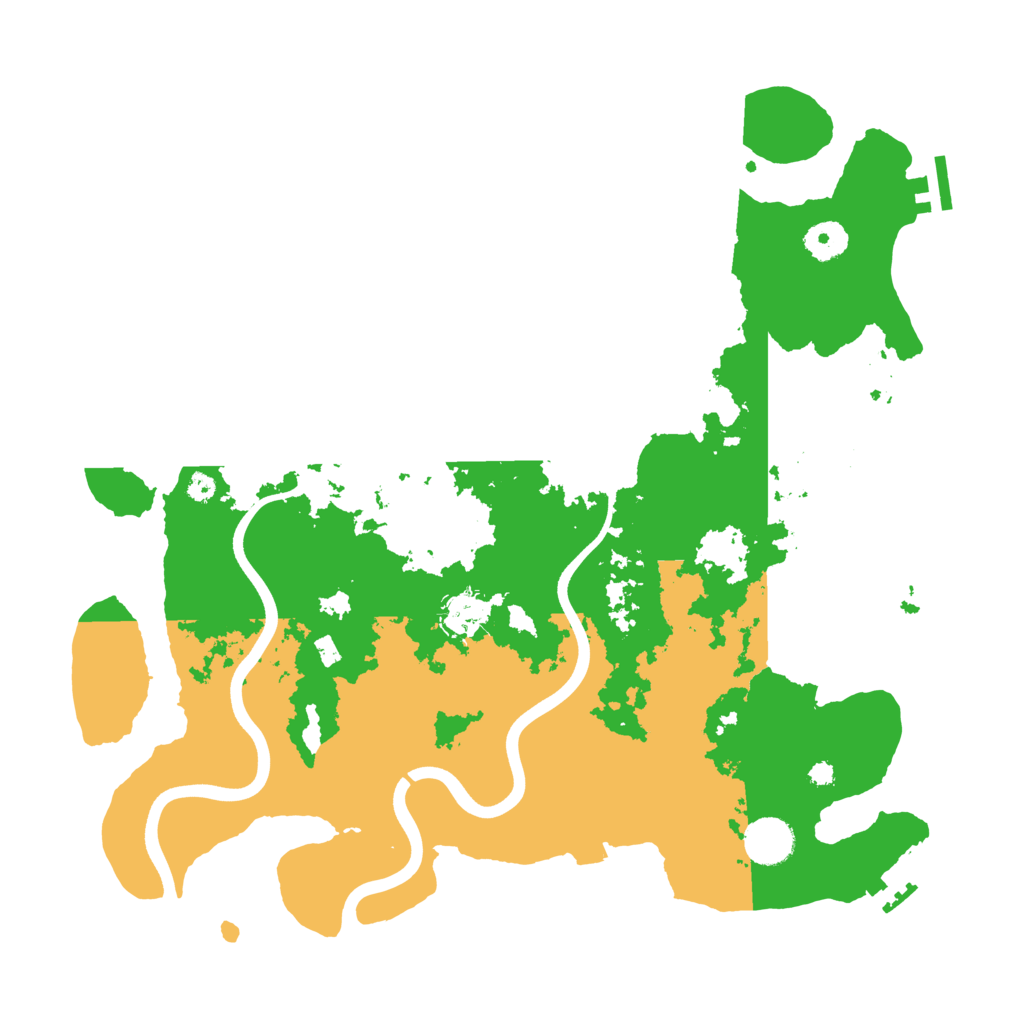 Biome Rust Map: Procedural Map, Size: 3800, Seed: 1712256836