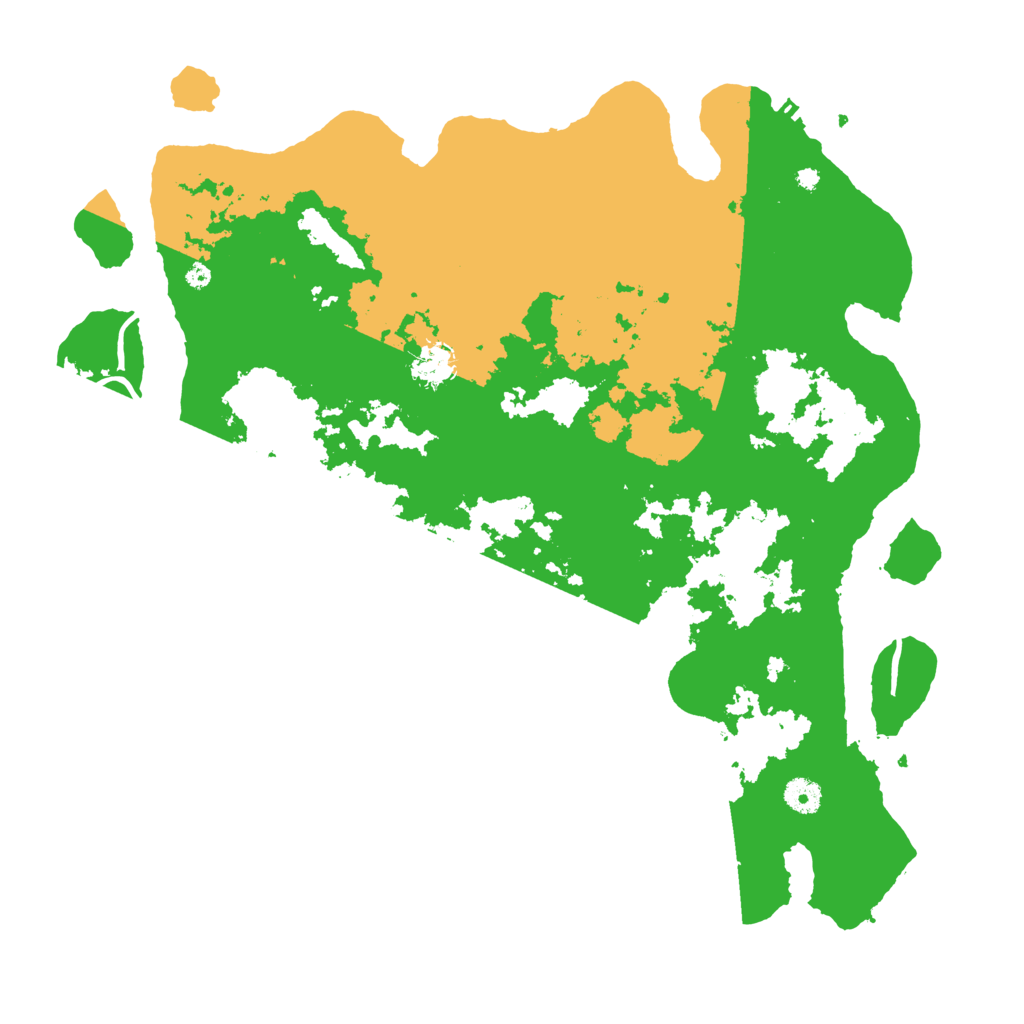 Biome Rust Map: Procedural Map, Size: 4250, Seed: 570334254