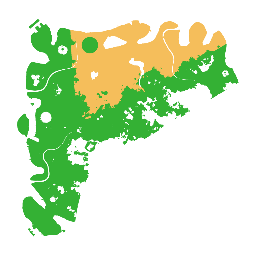 Biome Rust Map: Procedural Map, Size: 4250, Seed: 3463164