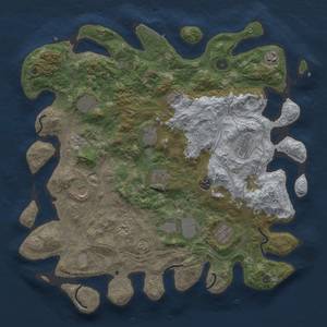 Thumbnail Rust Map: Procedural Map, Size: 4250, Seed: 956612893, 18 Monuments