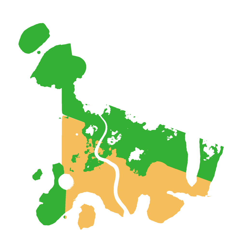 Biome Rust Map: Procedural Map, Size: 3000, Seed: 452007572
