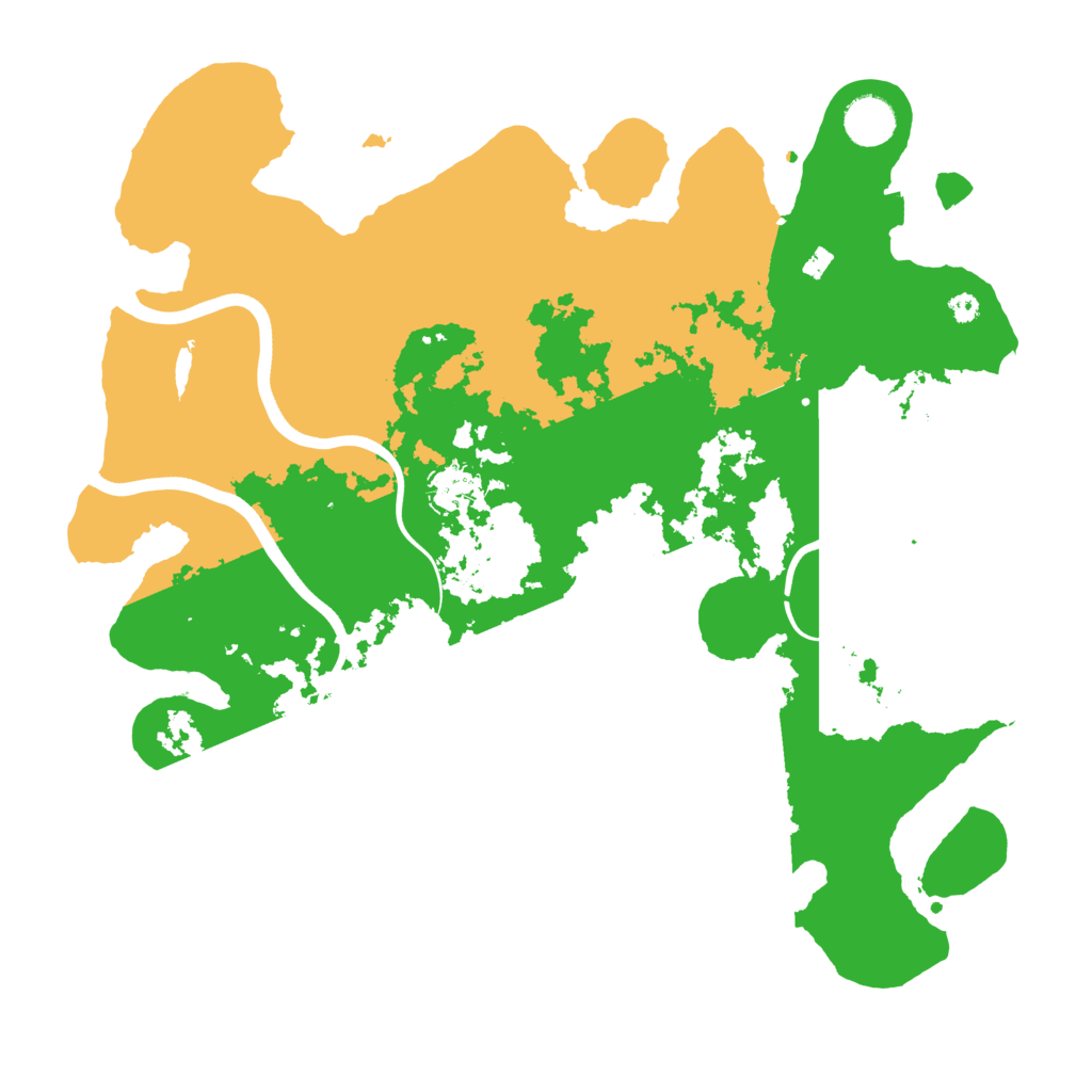 Biome Rust Map: Procedural Map, Size: 3800, Seed: 217964937