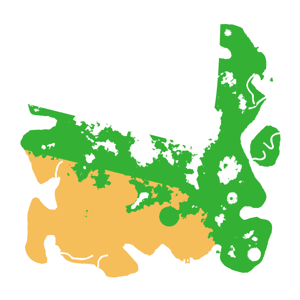 Biome Rust Map: Procedural Map, Size: 4000, Seed: 15074107