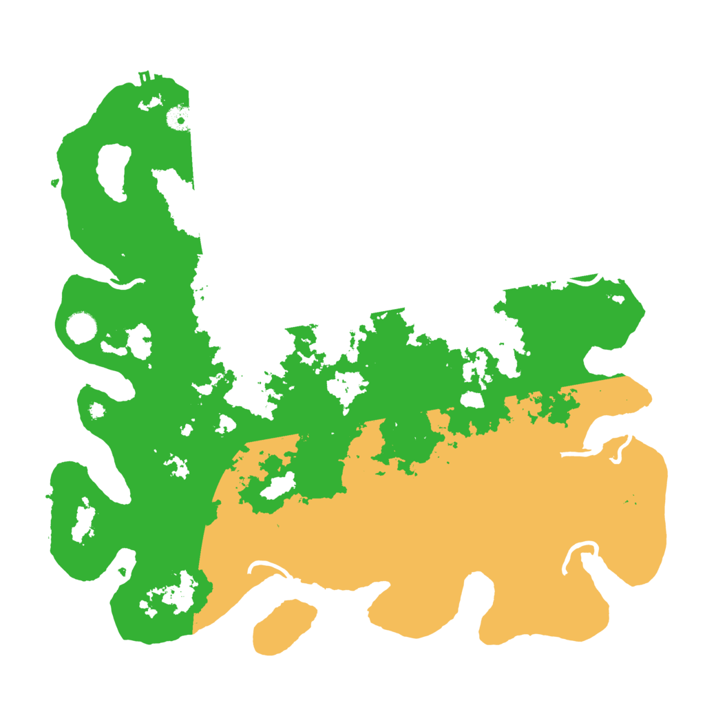 Biome Rust Map: Procedural Map, Size: 4100, Seed: 72303643