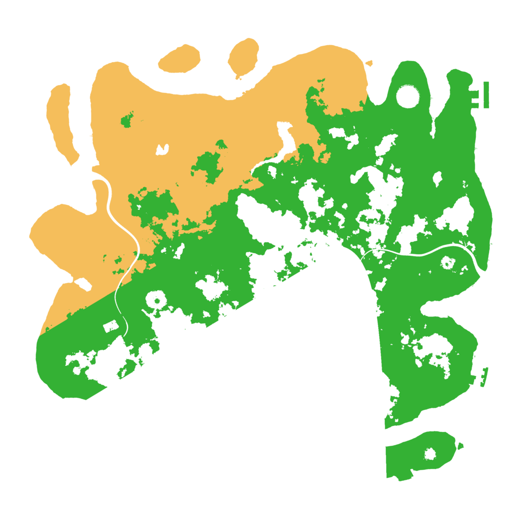 Biome Rust Map: Procedural Map, Size: 4000, Seed: 1662401855