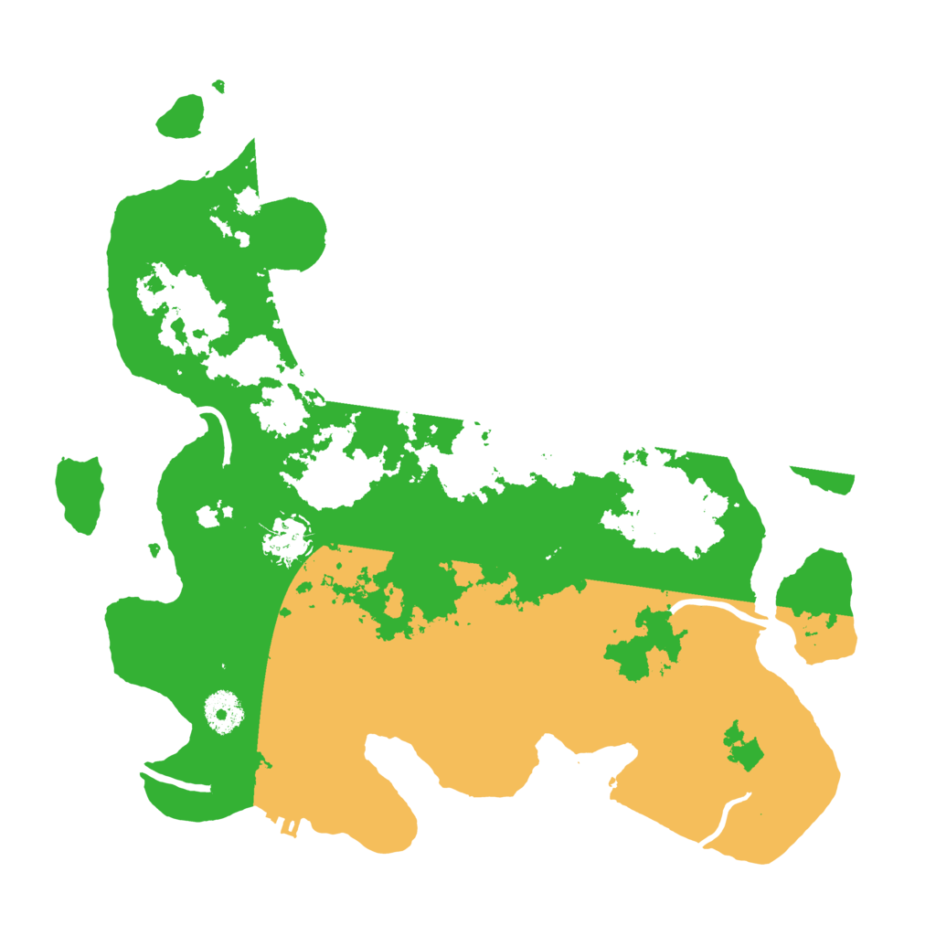 Biome Rust Map: Procedural Map, Size: 3500, Seed: 1081601474