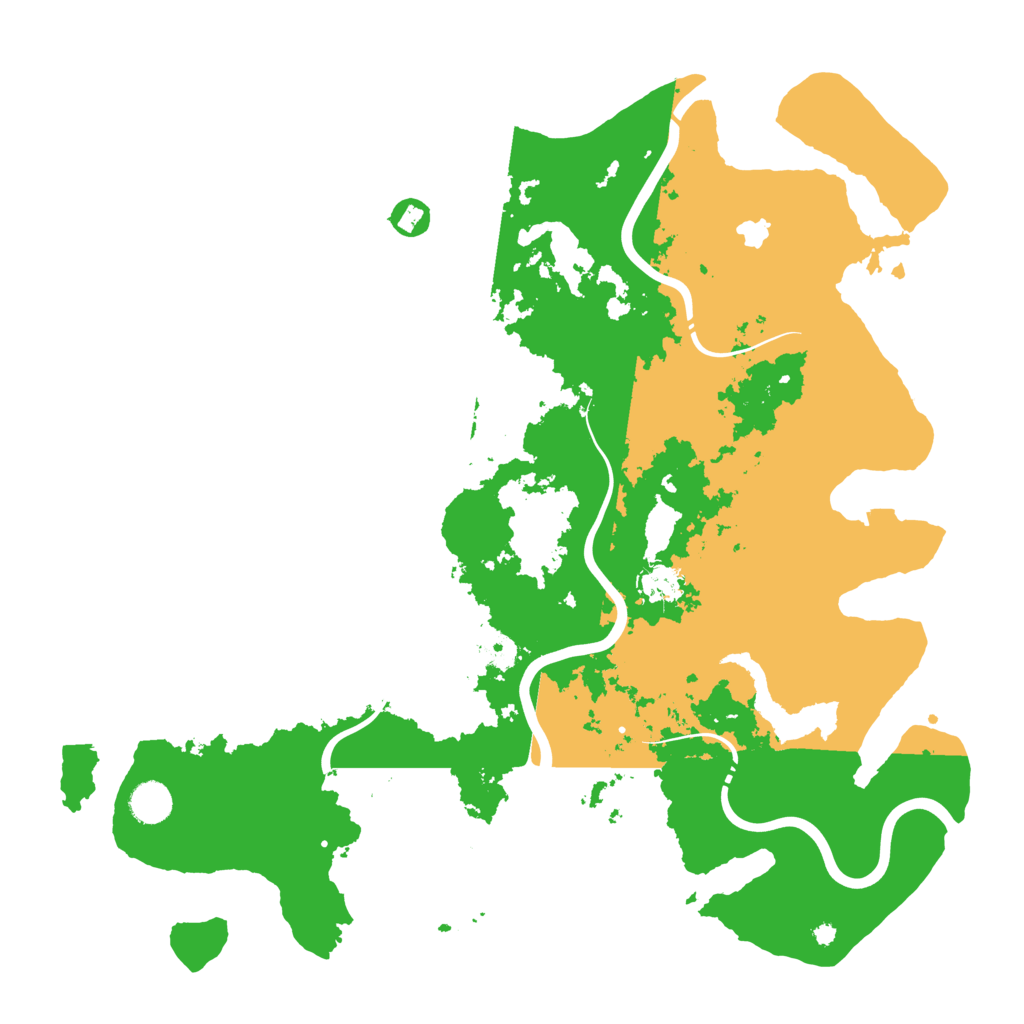 Biome Rust Map: Procedural Map, Size: 4250, Seed: 972736103