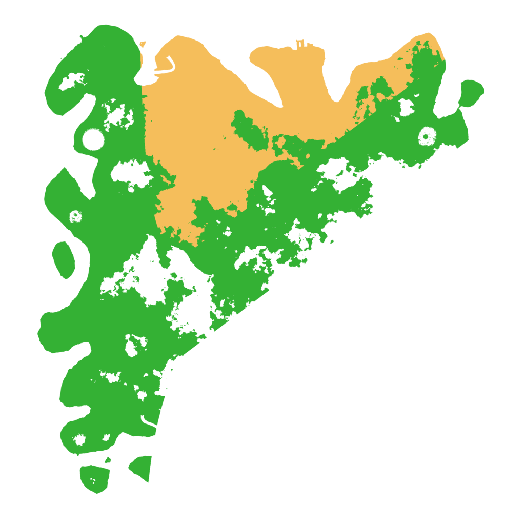 Biome Rust Map: Procedural Map, Size: 4250, Seed: 998043