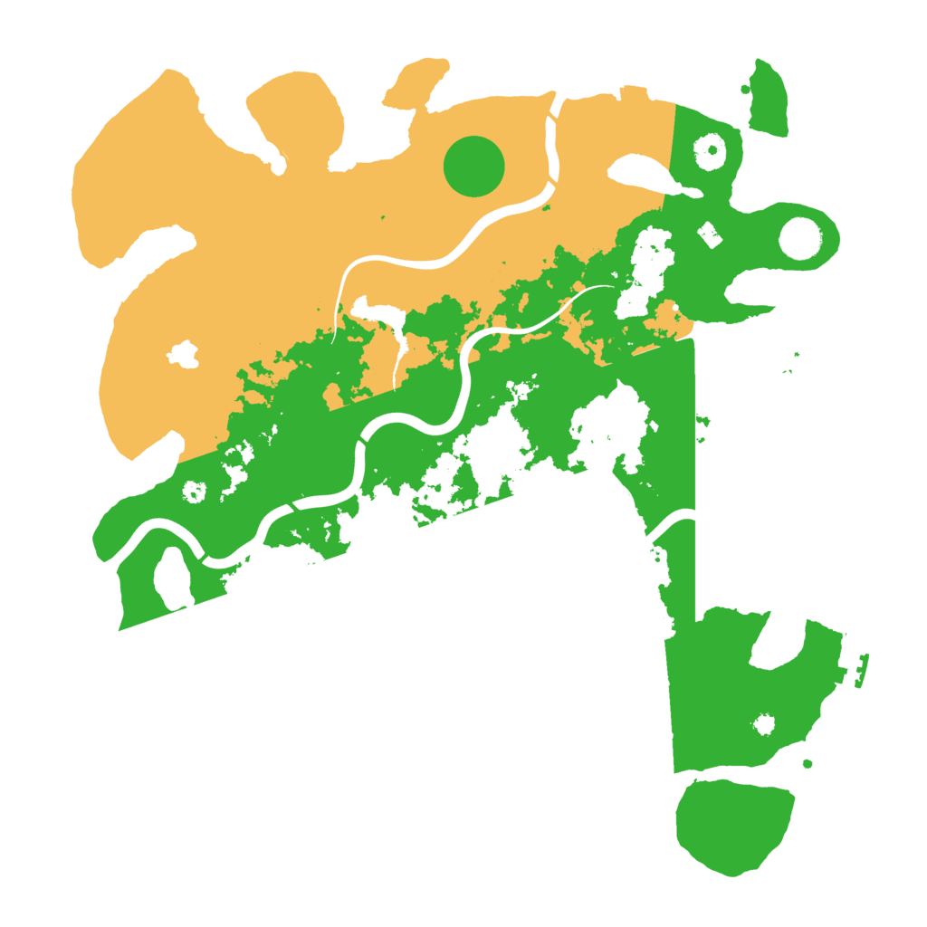 Biome Rust Map: Procedural Map, Size: 4000, Seed: 48491897