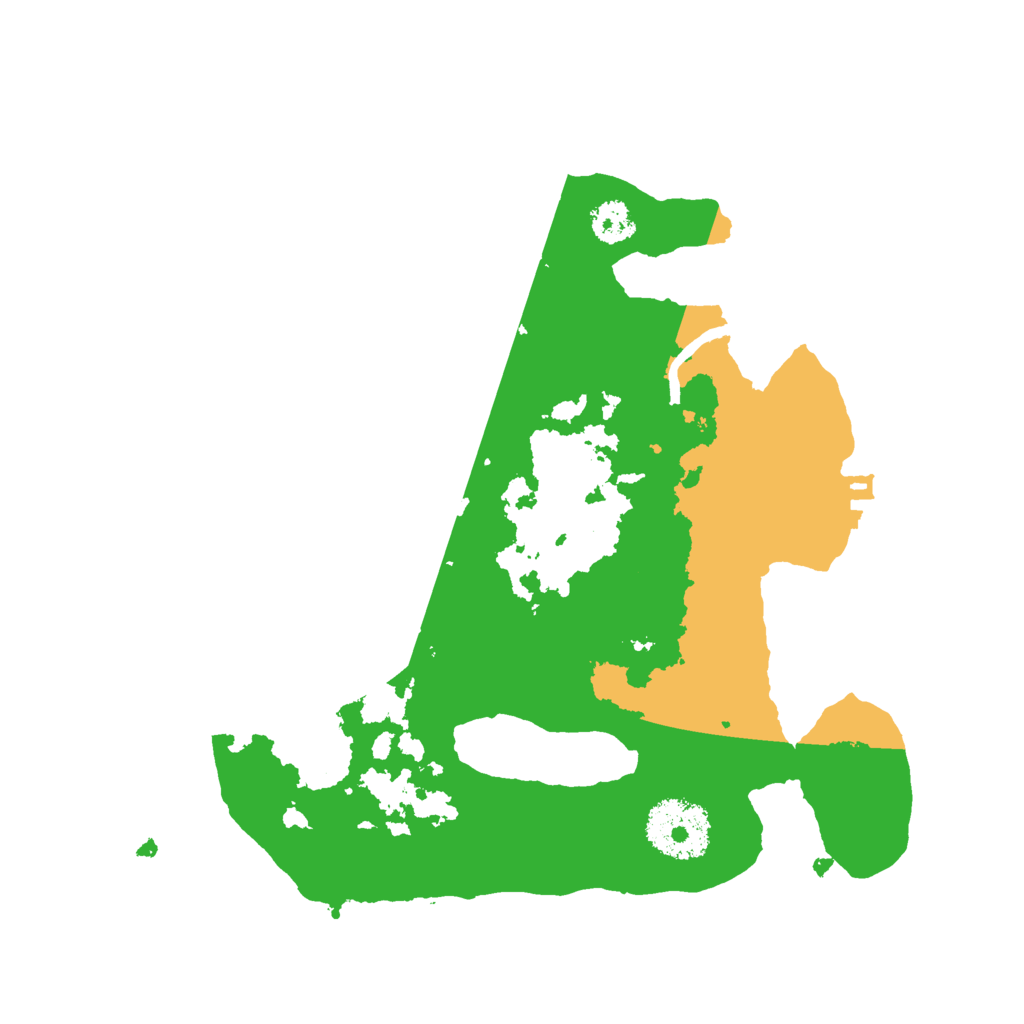 Biome Rust Map: Procedural Map, Size: 2500, Seed: 1413162573