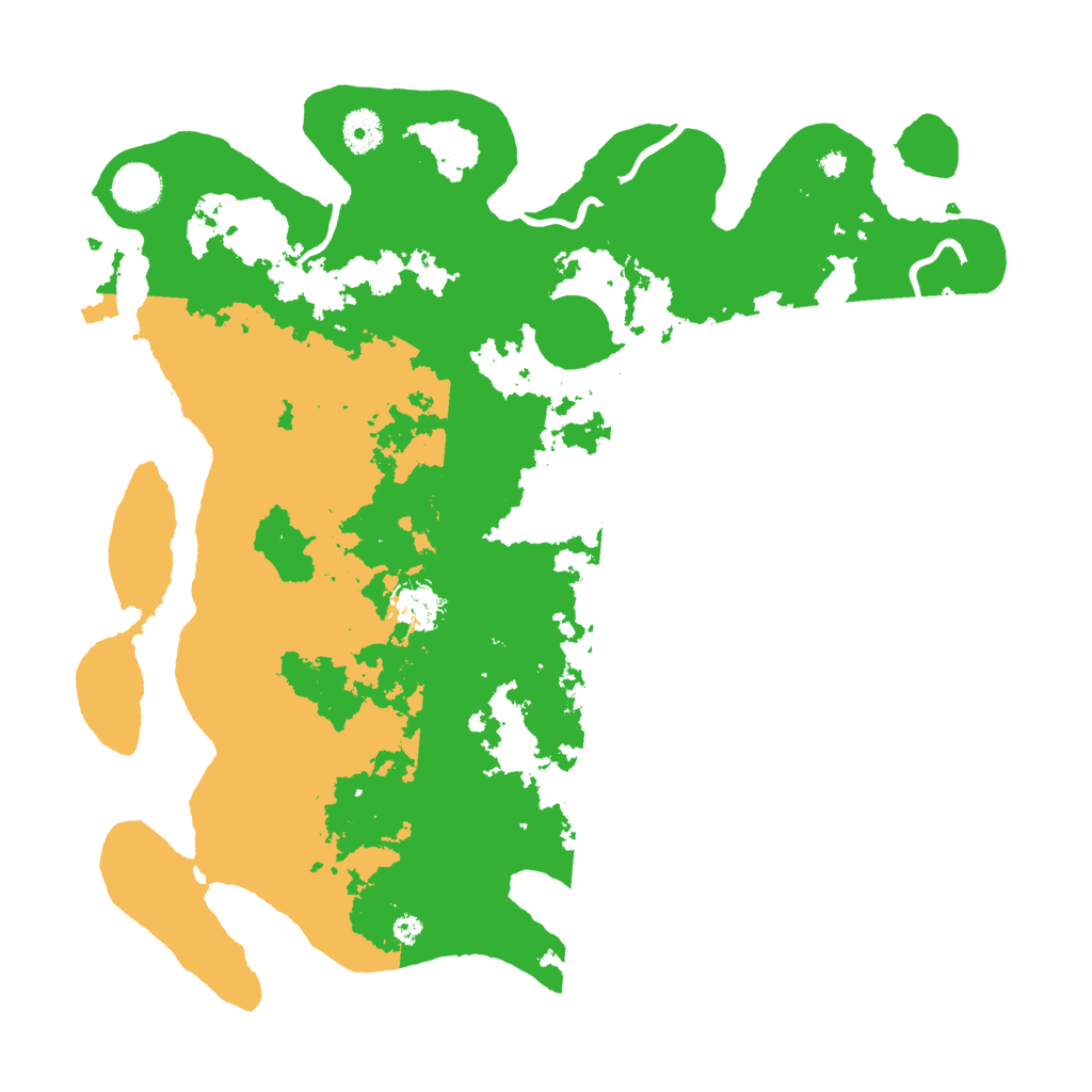 Biome Rust Map: Procedural Map, Size: 3900, Seed: 56370022