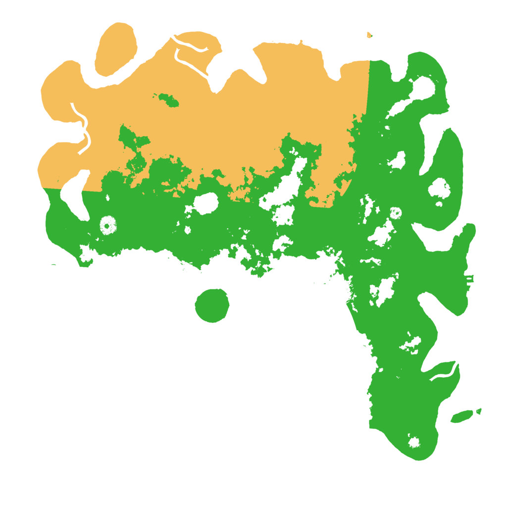 Biome Rust Map: Procedural Map, Size: 4250, Seed: 53282264