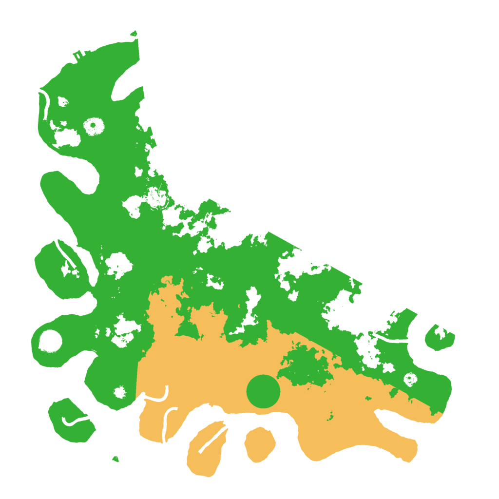 Biome Rust Map: Procedural Map, Size: 3900, Seed: 56578783