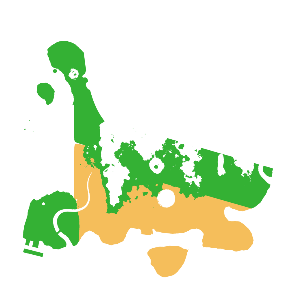 Biome Rust Map: Procedural Map, Size: 3000, Seed: 661222179