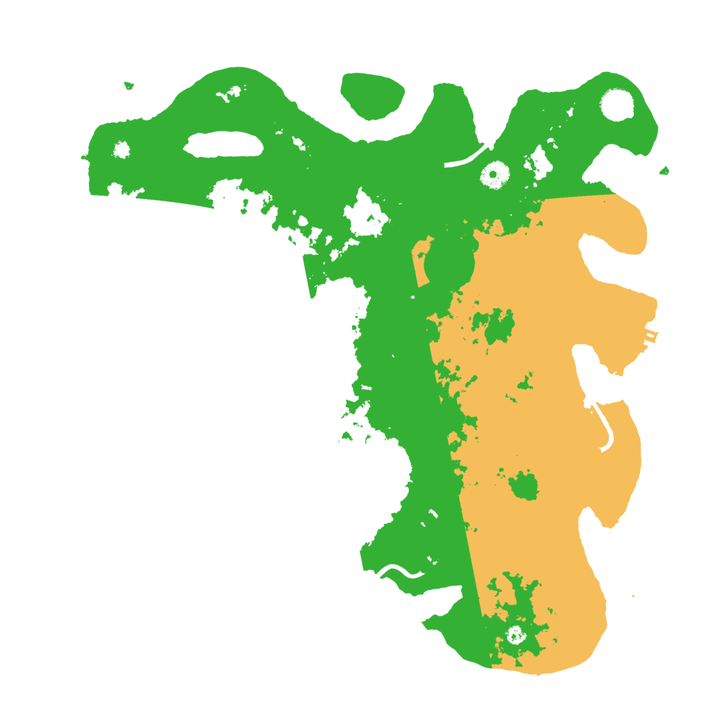 Biome Rust Map: Procedural Map, Size: 3900, Seed: 19465998