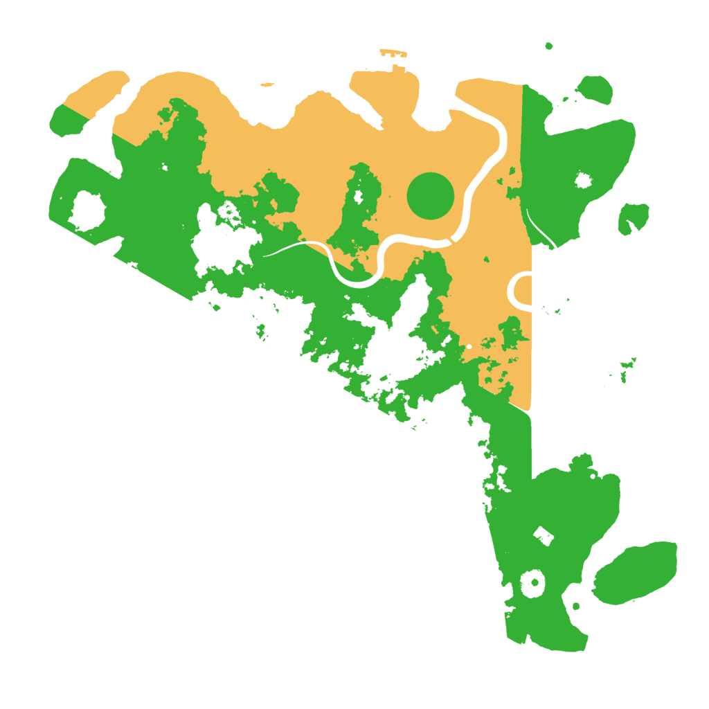Biome Rust Map: Procedural Map, Size: 3950, Seed: 24575543