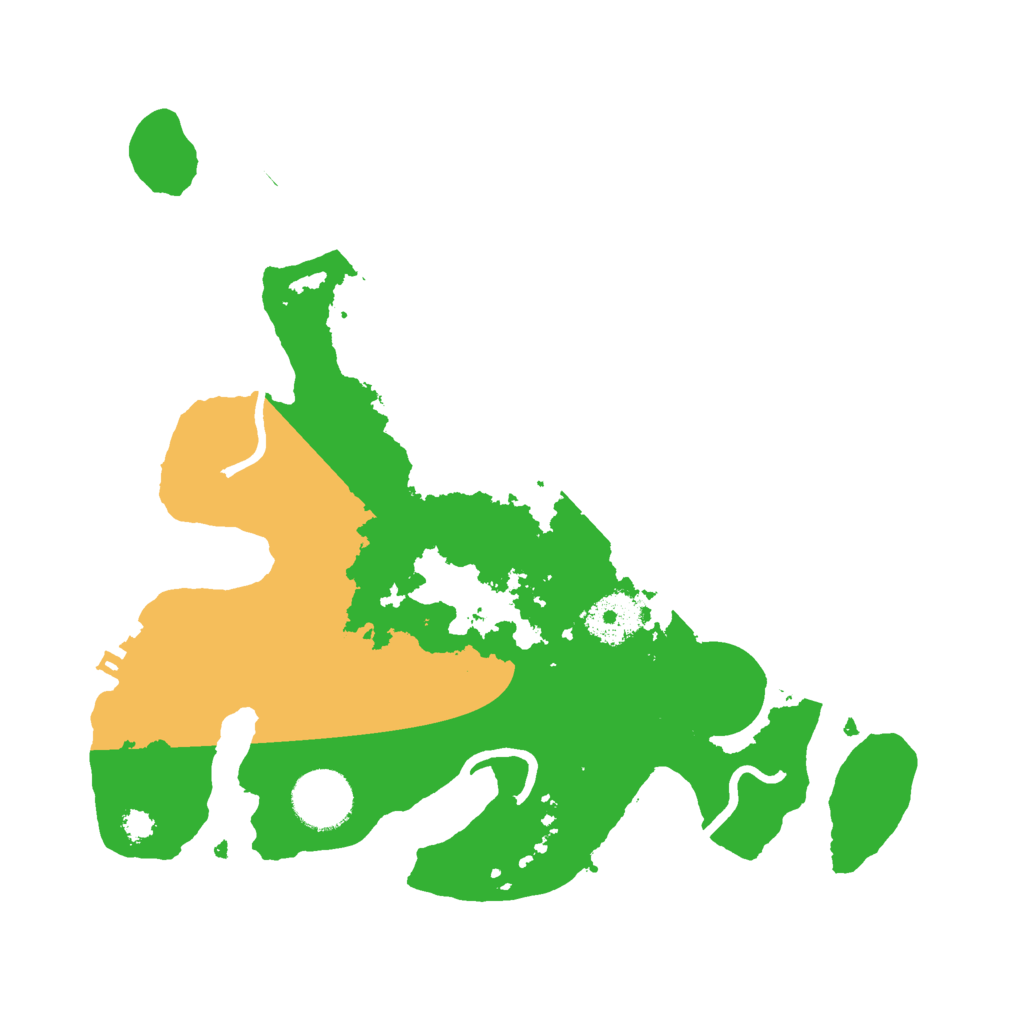 Biome Rust Map: Procedural Map, Size: 3000, Seed: 4262