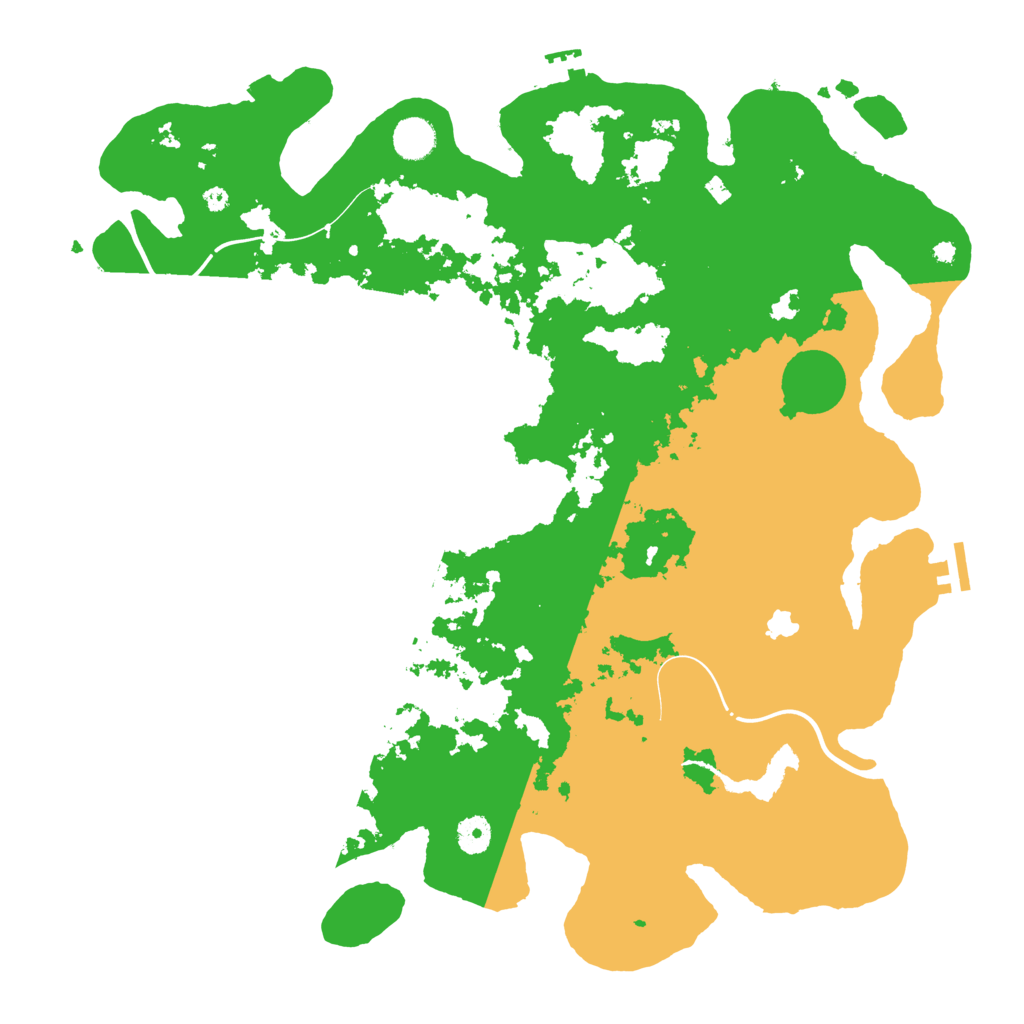 Biome Rust Map: Procedural Map, Size: 4250, Seed: 76939984