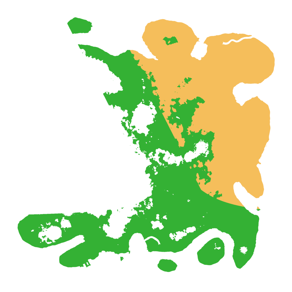 Biome Rust Map: Procedural Map, Size: 3750, Seed: 4445460