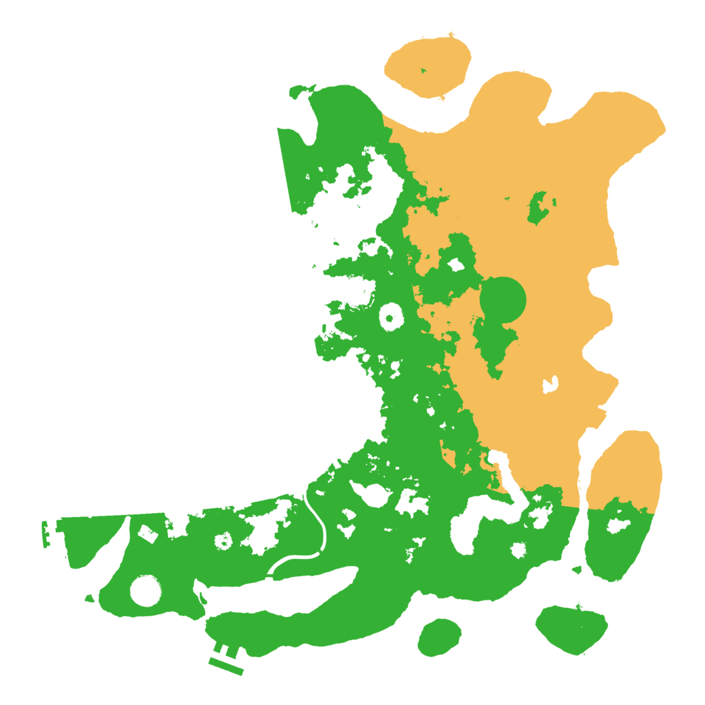 Biome Rust Map: Procedural Map, Size: 4000, Seed: 990238