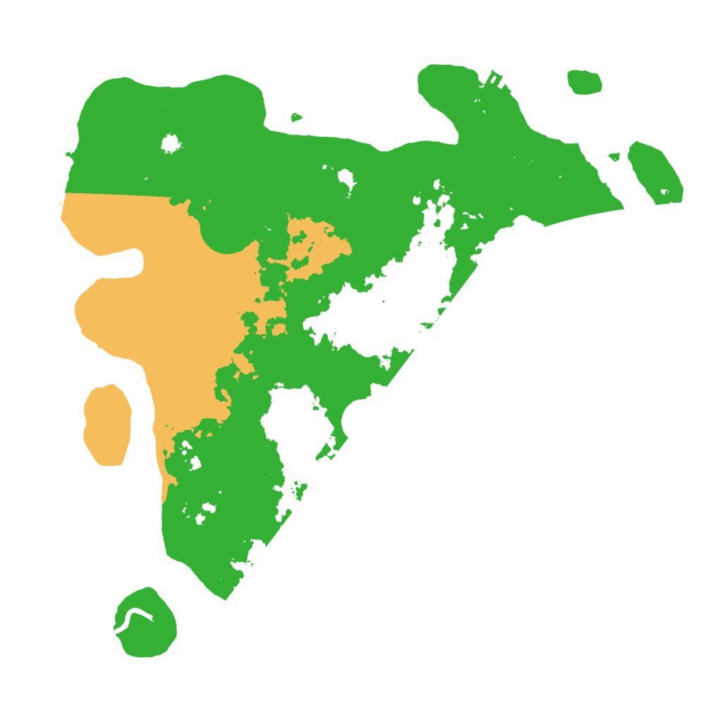 Biome Rust Map: Procedural Map, Size: 3500, Seed: 1688922029
