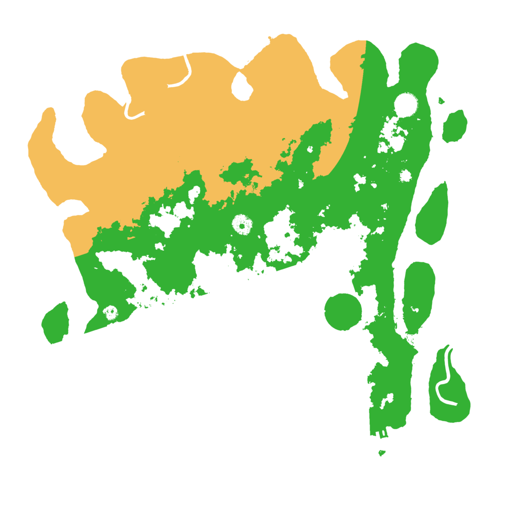Biome Rust Map: Procedural Map, Size: 3800, Seed: 1142846434